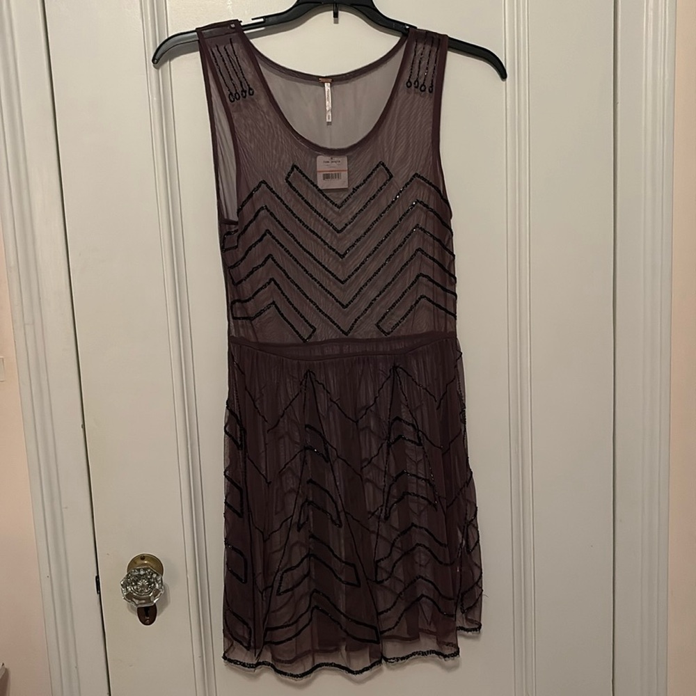 Free People Beaded Dress